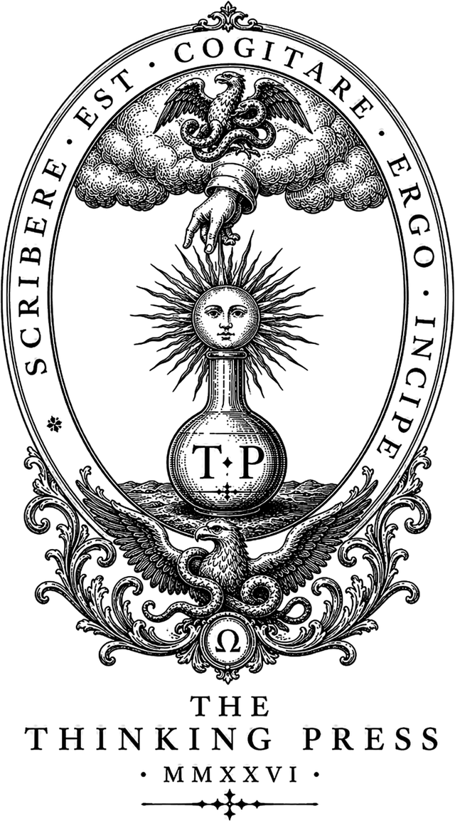 The Thinking Press emblem
