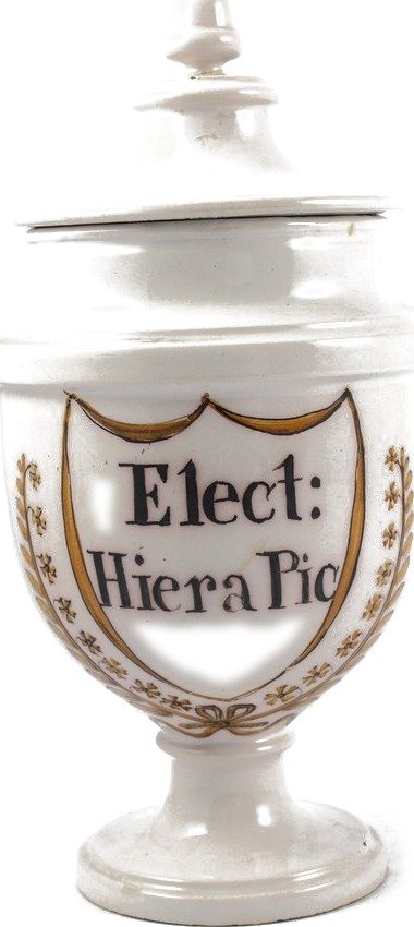 Hiera with agaric